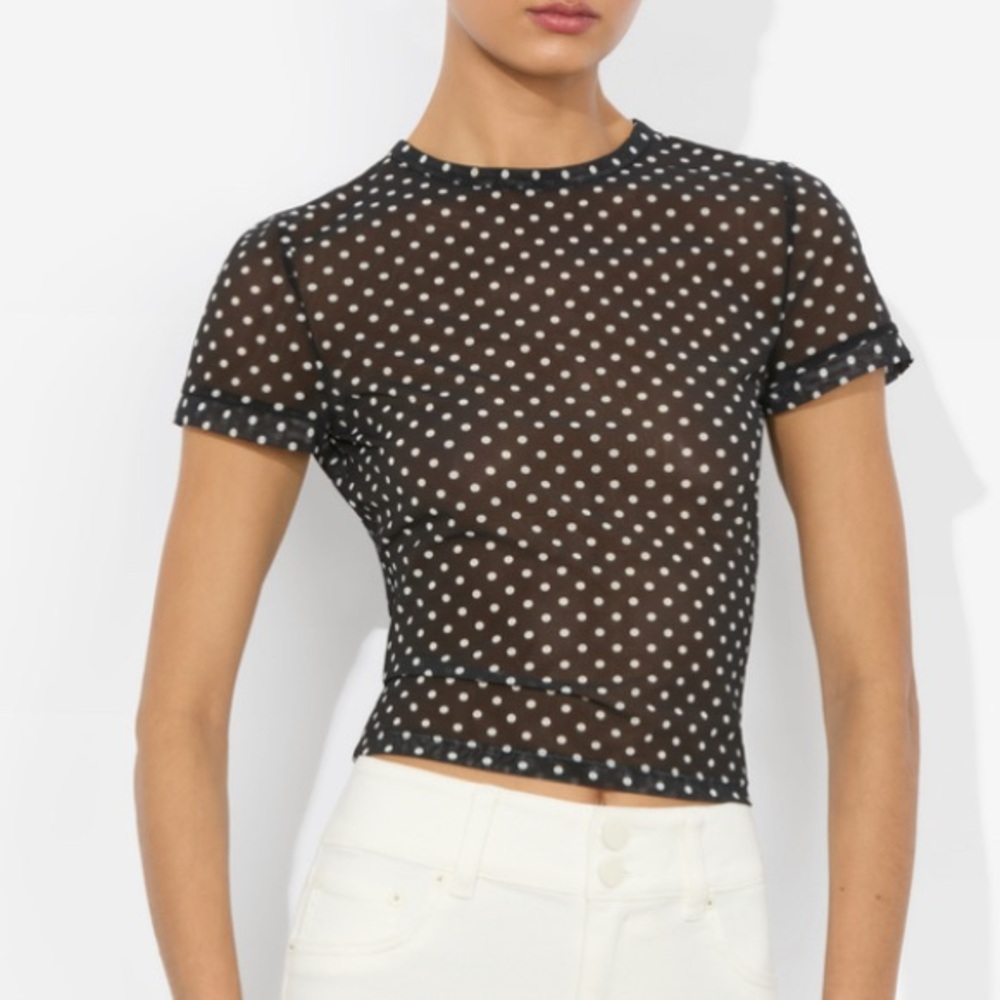 ❌SOLD❌NWT- Alice and Olivia TESS TEE size M - Picture 5 of 11